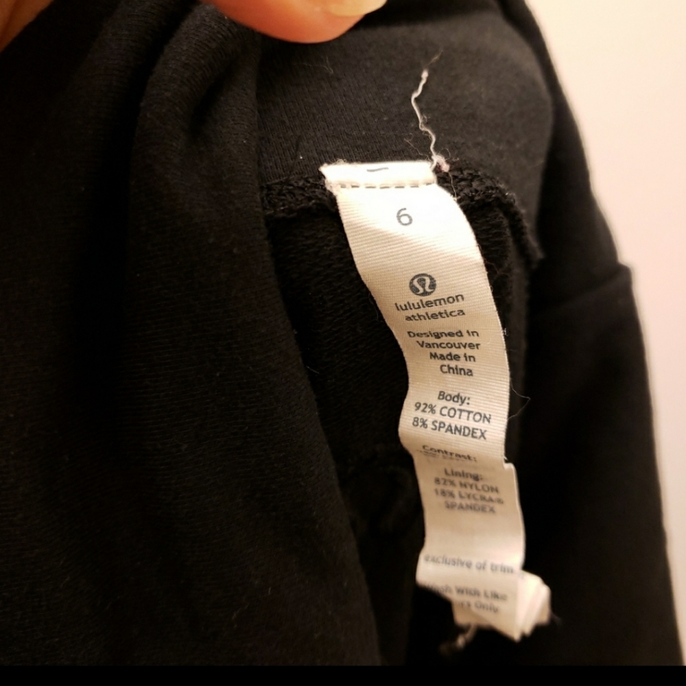 lululemon athletica Black Sweatshirt - Picture 7 of 7